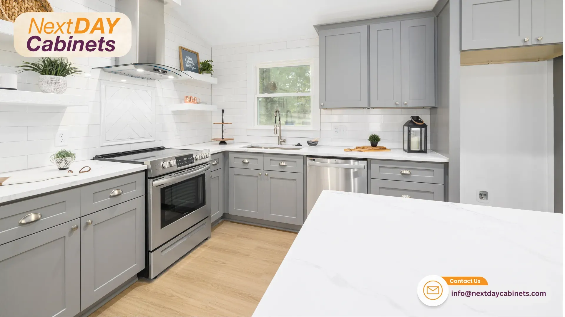 Discover Premium Kitchen Cabinets at NextDAY Cabinets' Alexandria, VA Showroom