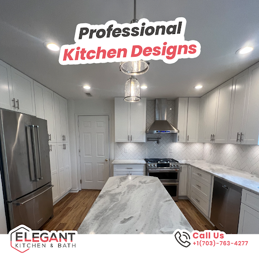 Elegant Kitchen and Bath: The Premier Kitchen Remodel Contractor in Herndon Completes Luxurious Renovation