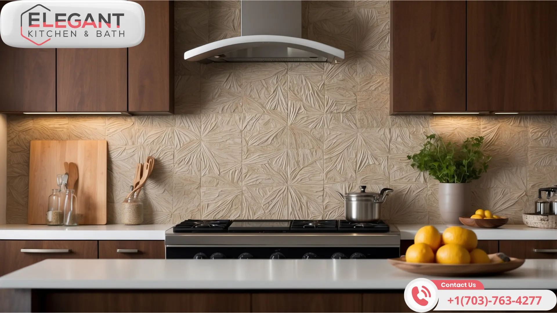 Elegant Kitchen and Bath Introduces Stylish Kitchen Backsplash Services in Herndon