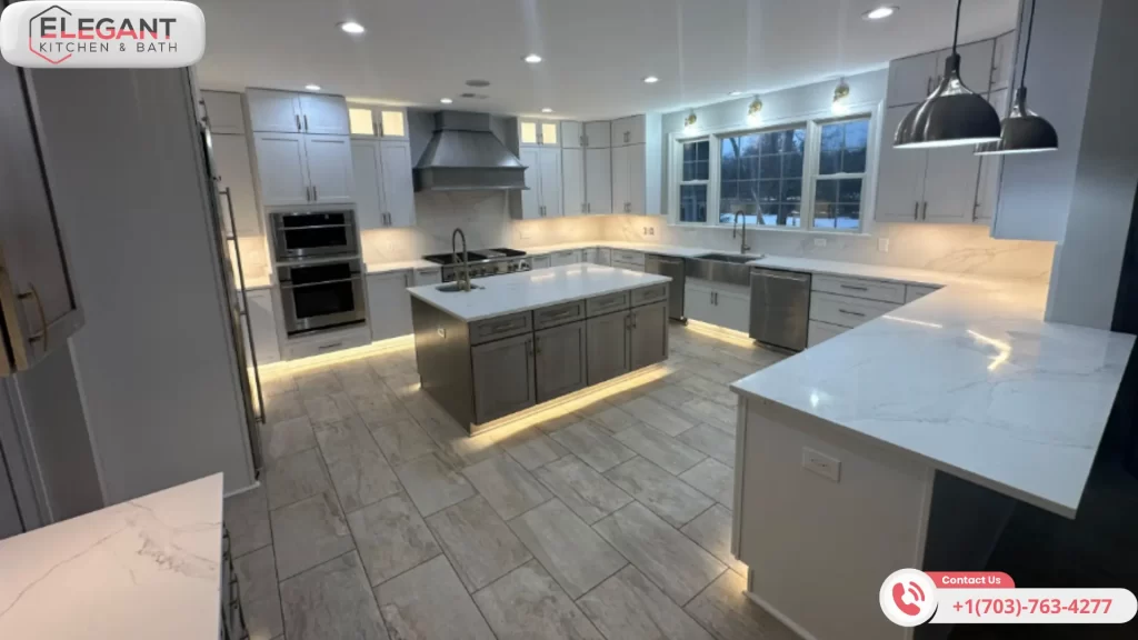 Elegant Kitchen and Bath Sets the Standard in Luxurious Remodeling in Herndon