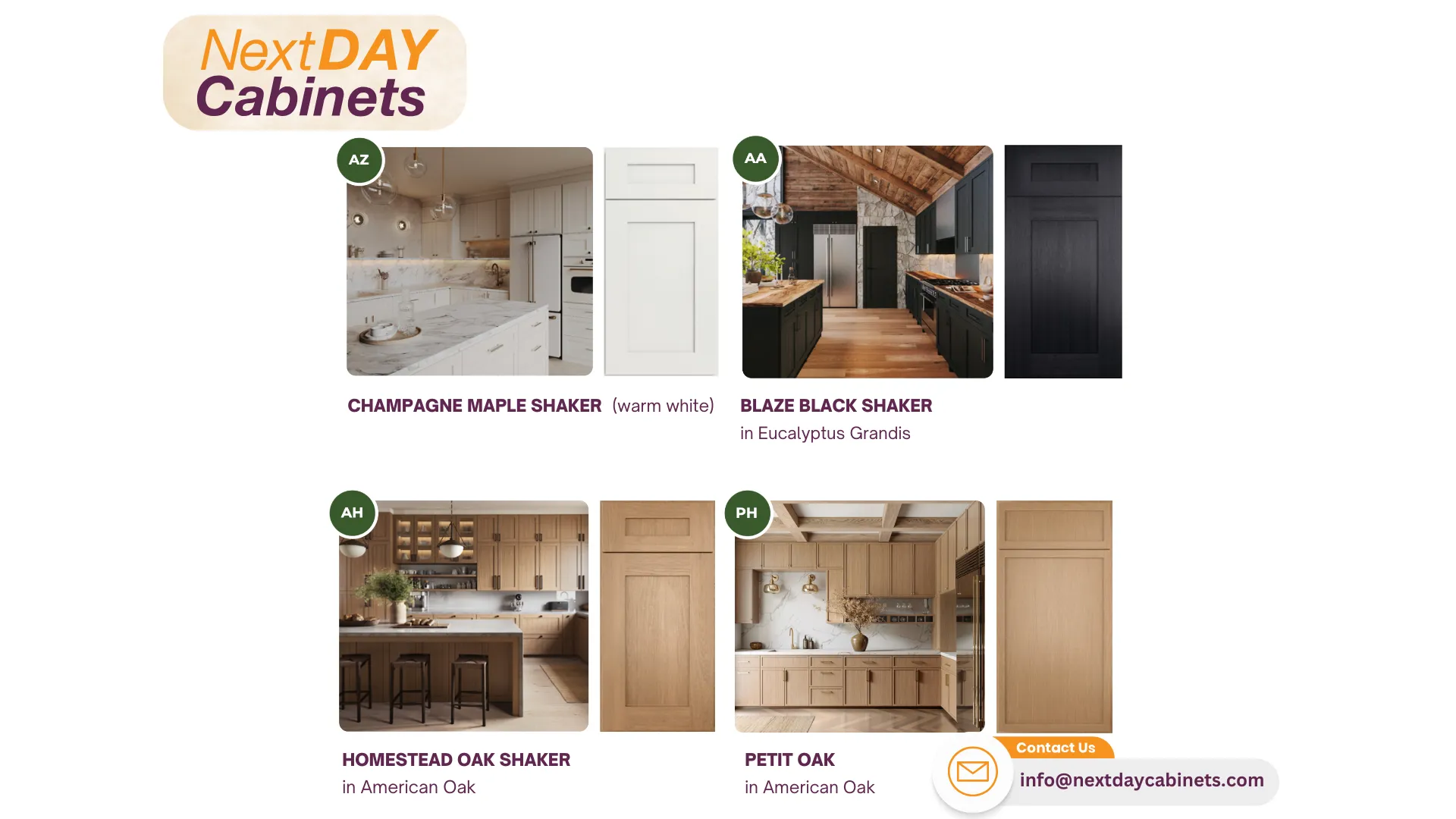Discover New Cabinet Doors from Forevermark Cabinetry at NextDAY Cabinets Chantilly Showroom