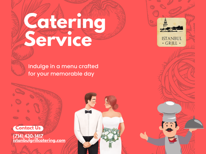 İstanbul Grill Catering Introduces Custom Wedding Catering Services in Orange County
