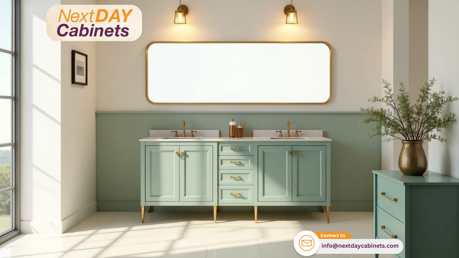 Transform One's Space with Luxurious Bathroom Vanities at NextDAY Cabinets Richmond