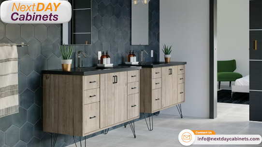 Discover Premium Bathroom Vanities in Ashland, VA at Next Day Cabinets Richmond Showroom