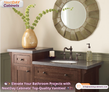 NextDAY Cabinets Richmond Expands Bathroom Vanities Selection in Tuckahoe, VA with Top Brands