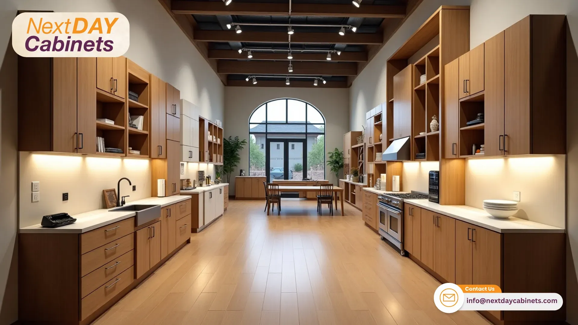 Discover the All-New NextDAY Cabinets Showroom in Beltsville, MD Featuring Premium Shiloh Cabinets